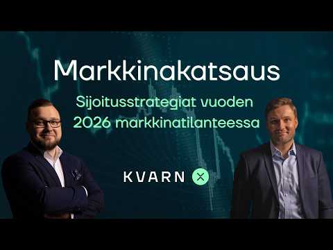 Sijoitusstrategiat vuoden 2026 markkinatilanteessa: Osakkeet, Korot ja Kryptot