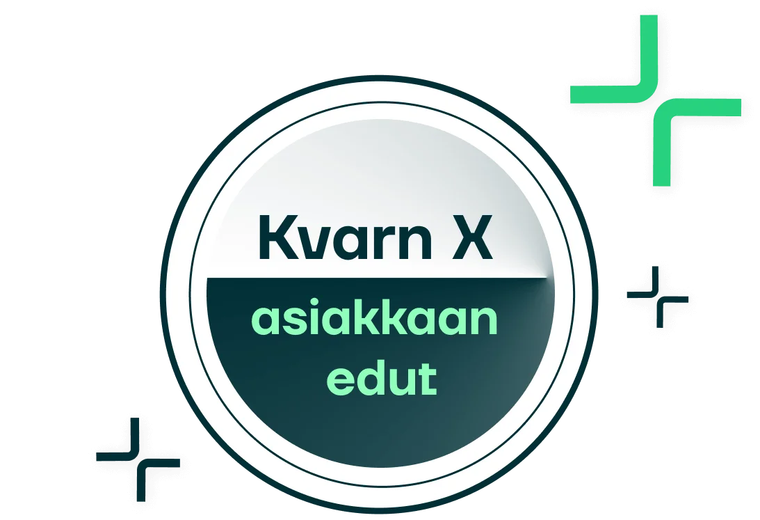 Bitcoin (BTC) – myy ja osta Bitcoineja turvallisesti – Kvarn | Kvarn X